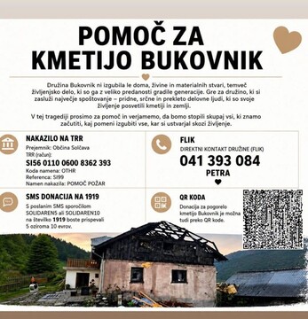 POMOČ ZA KMETIJO BUKOVNIK